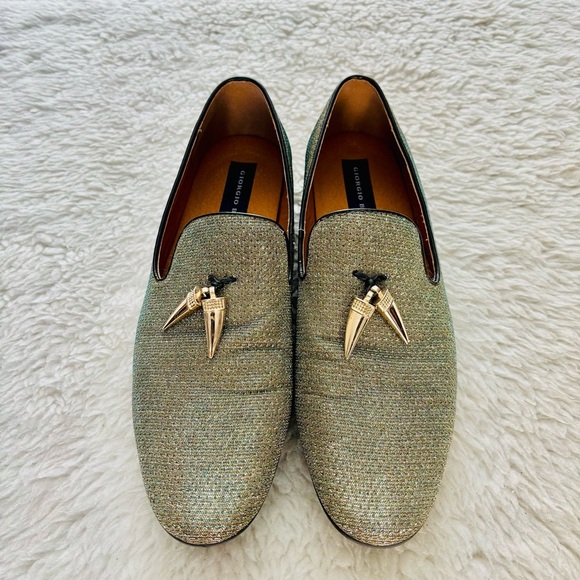 Steve Madden Metallic Silver Slide On/Loafers Men’s Shoes size 10M - Picture 4 of 15